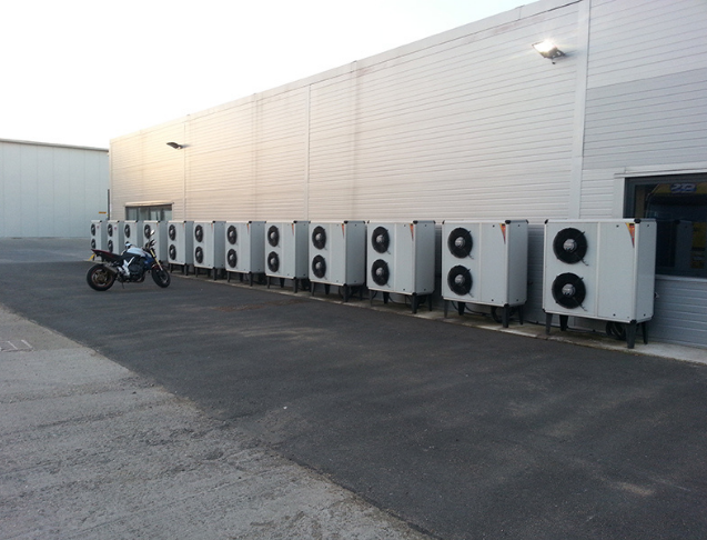 Industrial Air Source Heat Pumps