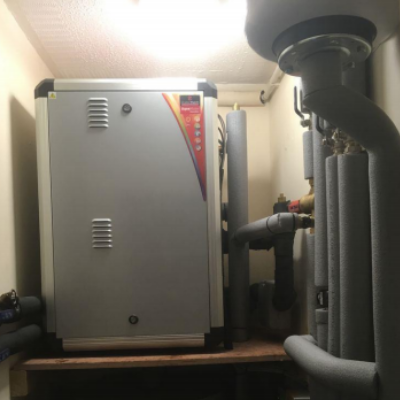 AQ17i installed in airing cupboard