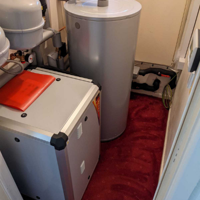 Heat Pump installation at Martinsfield Newbridge